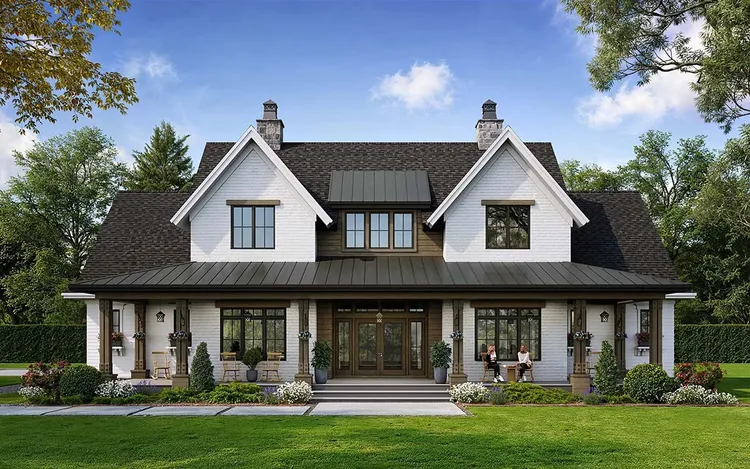 Full Rendering for House Plan #284623