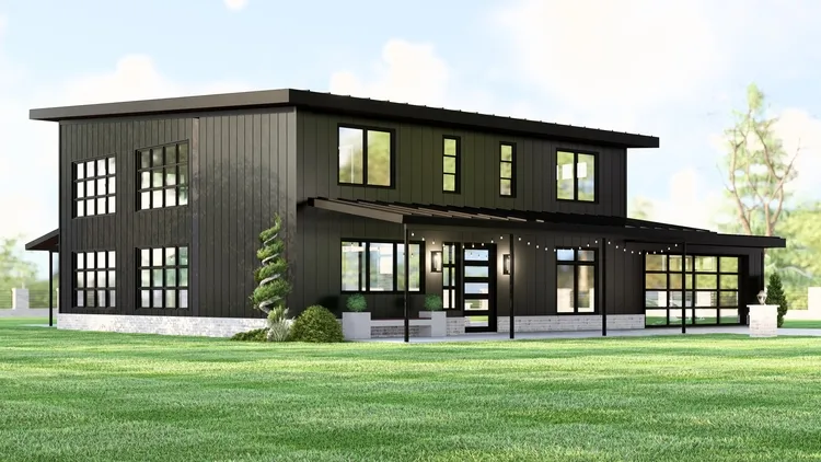 Full Rendering for House Plan #757413