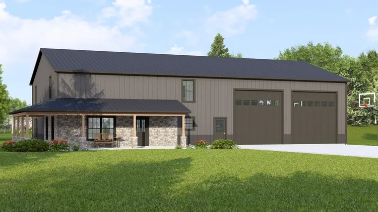Full Rendering for House Plan #754843