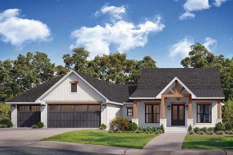 Full Rendering for House Plan #309961