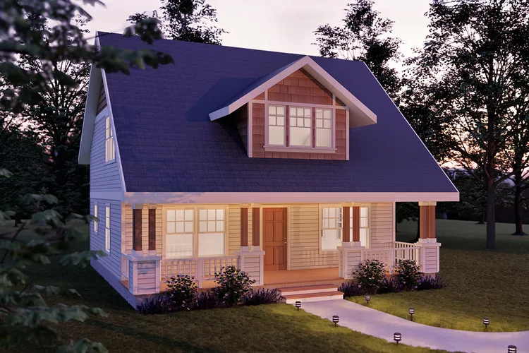 Full Rendering for House Plan #341451