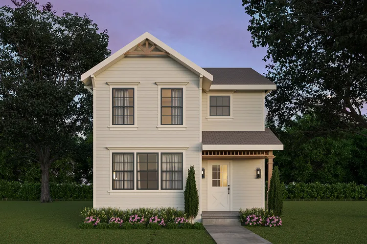 Full Rendering for House Plan #341331