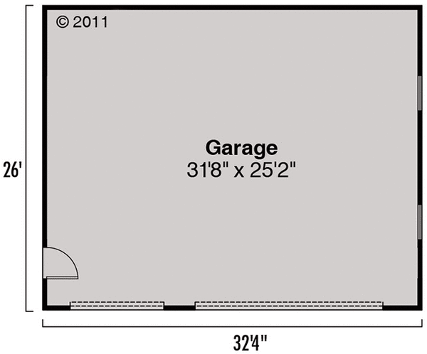 Main Floor Plan for House Plan #341480