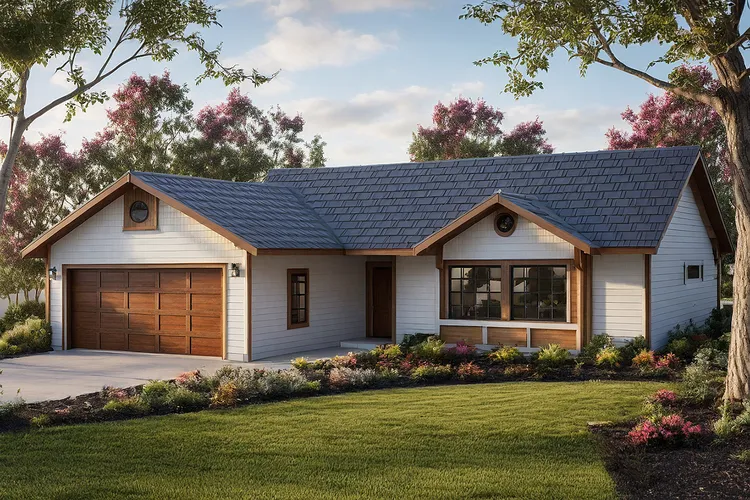 Full Rendering for House Plan #347511