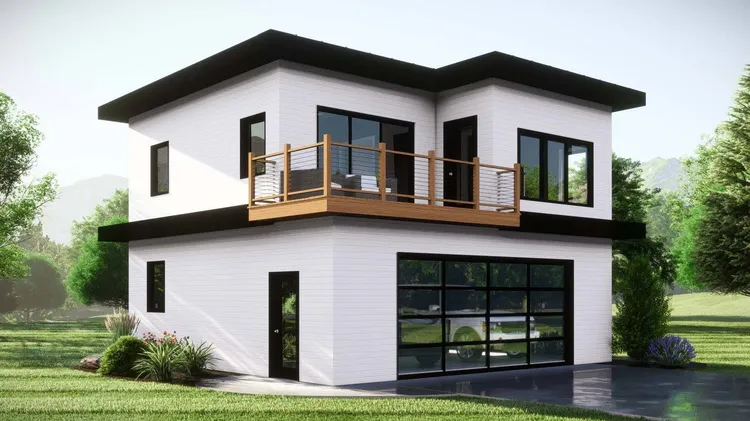 Full Rendering for House Plan #751341