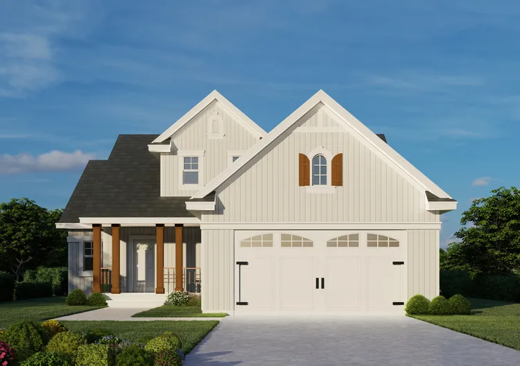 Full Rendering for House Plan #807971