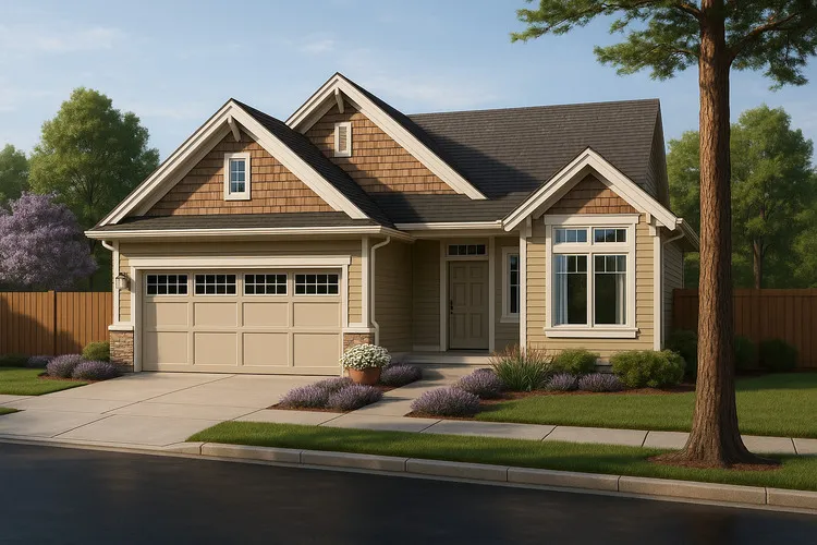 Full Rendering for House Plan #803831
