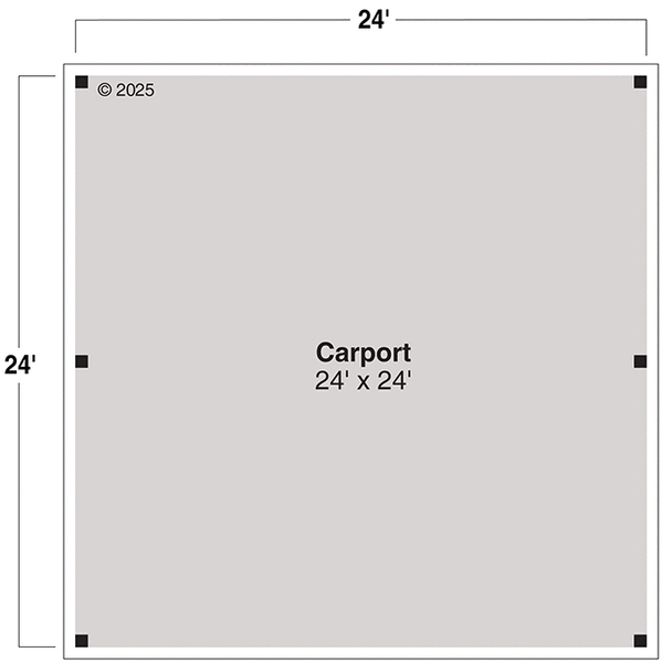 Main Floor Plan for House Plan #346750