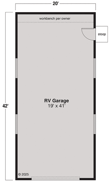 Main Floor Plan for House Plan #340480