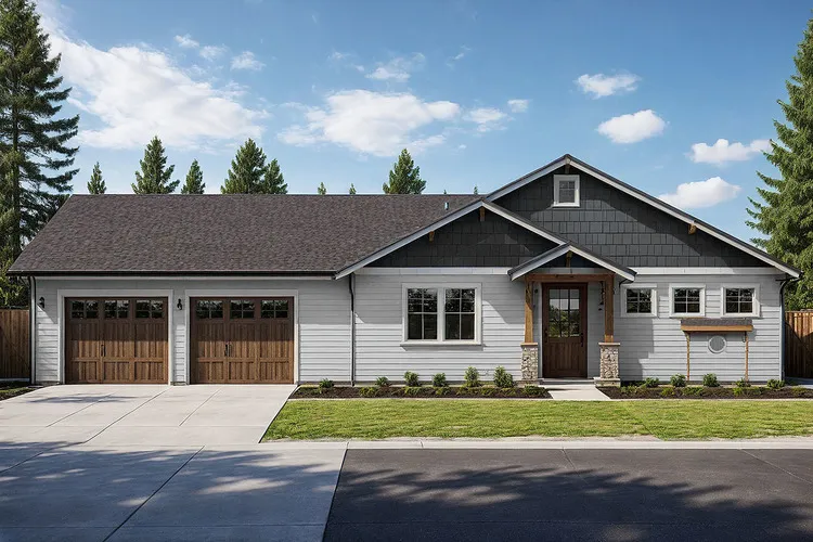 Full Rendering for House Plan #346561
