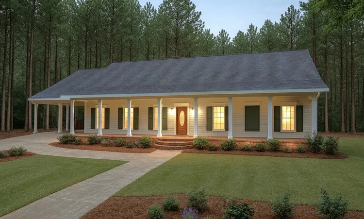 Full Rendering for House Plan #430832