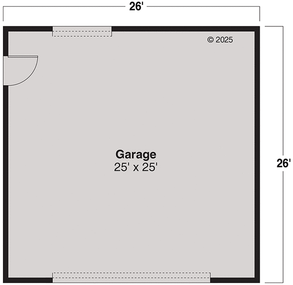 Main Floor Plan for House Plan #346760