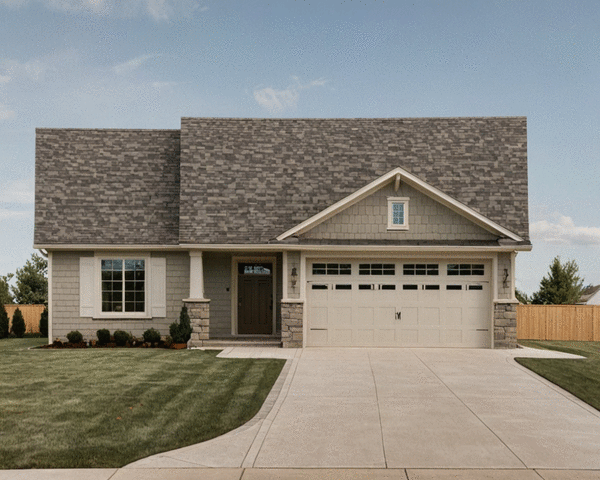 Full Rendering for House Plan #800201