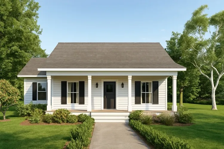 Full Rendering for House Plan #430621