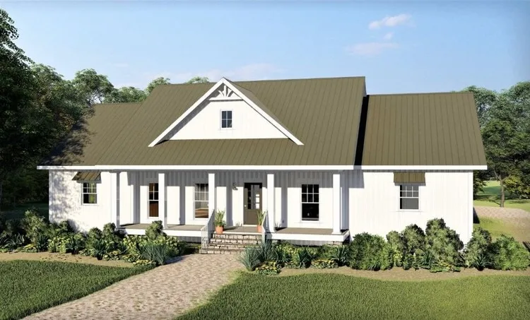 Full Rendering for House Plan #436252