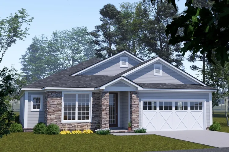 Full Rendering for House Plan #244671