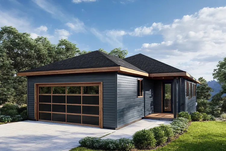 Full Rendering for House Plan #345402