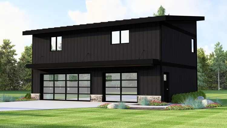 Full Rendering for House Plan #755971
