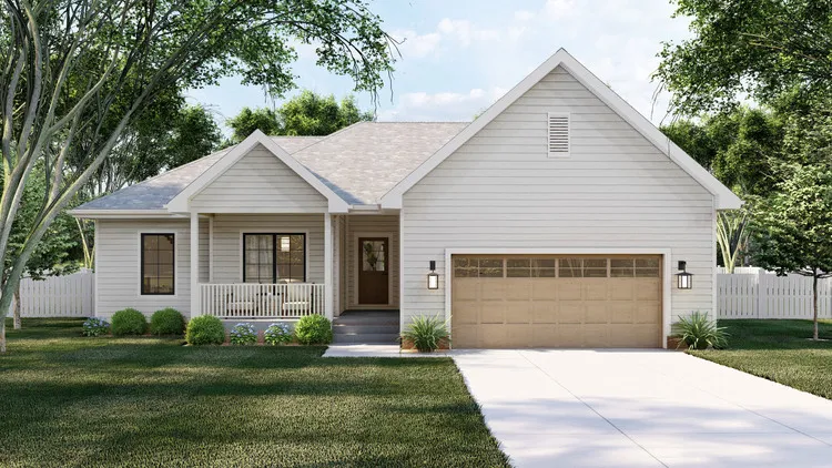 Full Rendering for House Plan #701831