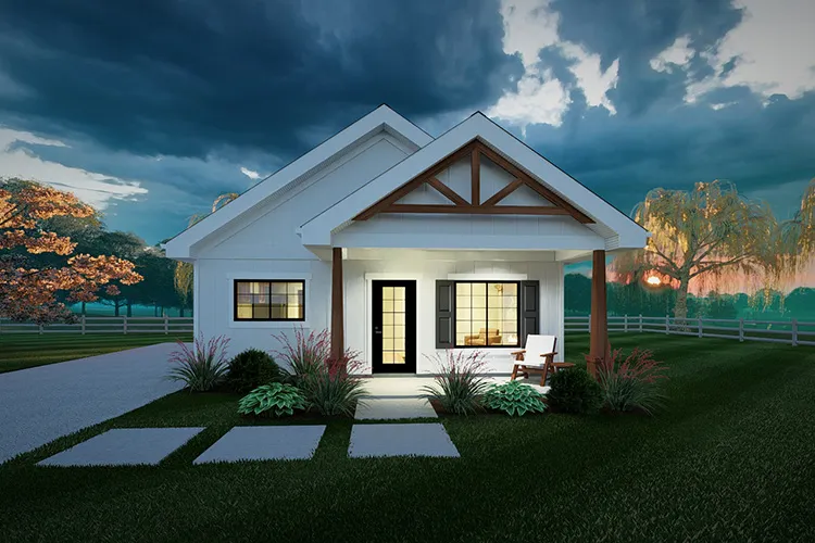 ExteriorPhoto for House Plan #580750