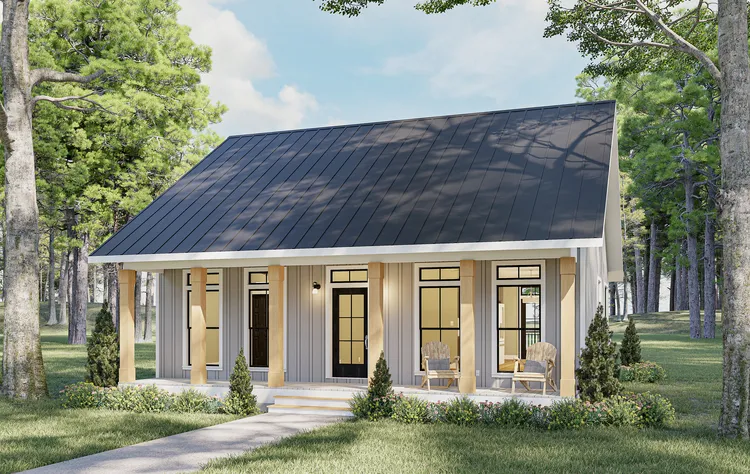 Full Rendering for House Plan #436501