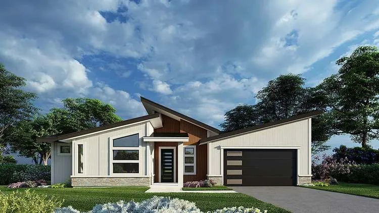 Full Rendering for House Plan #800771