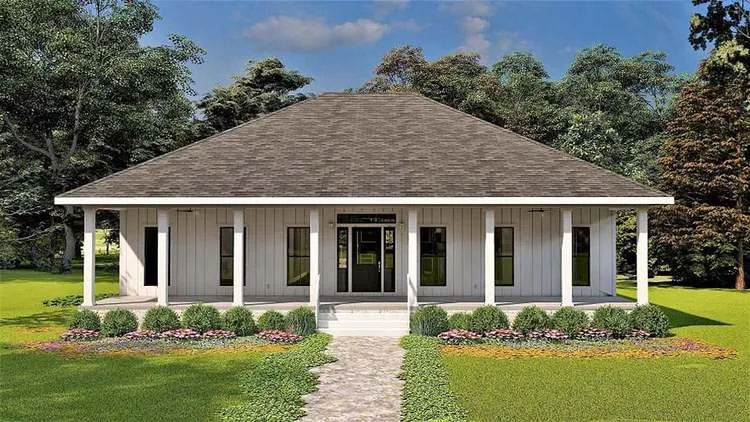 Full Rendering for House Plan #431681