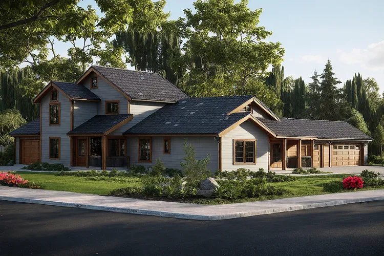Full Rendering for House Plan #341432