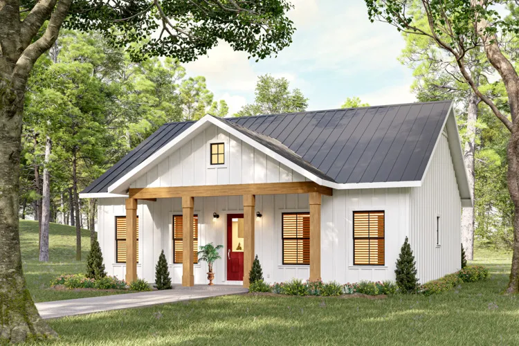 Full Rendering for House Plan #437501