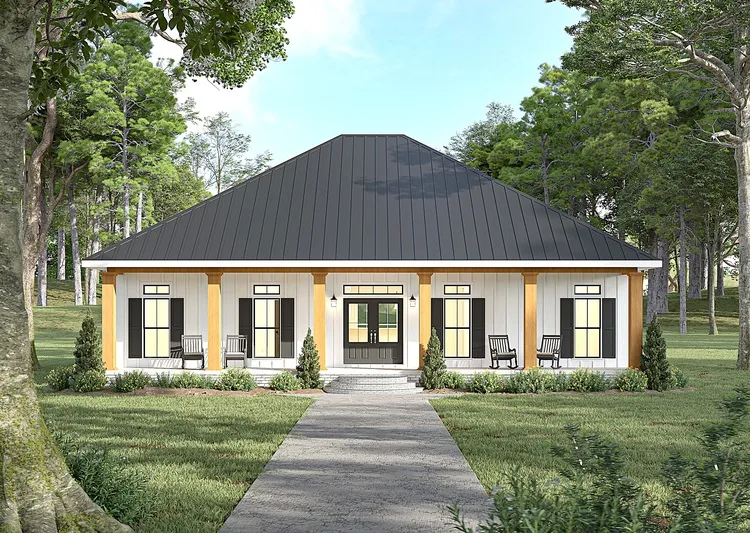 Full Rendering for House Plan #430461