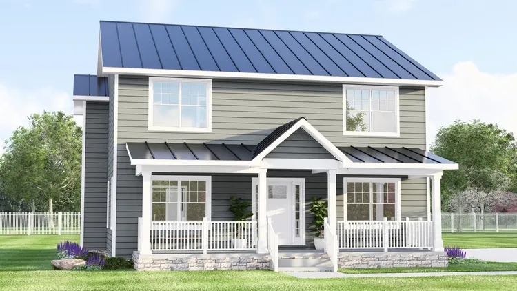 Full Rendering for House Plan #752232