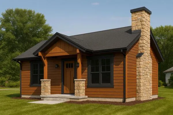 ExteriorPhoto for House Plan #800270