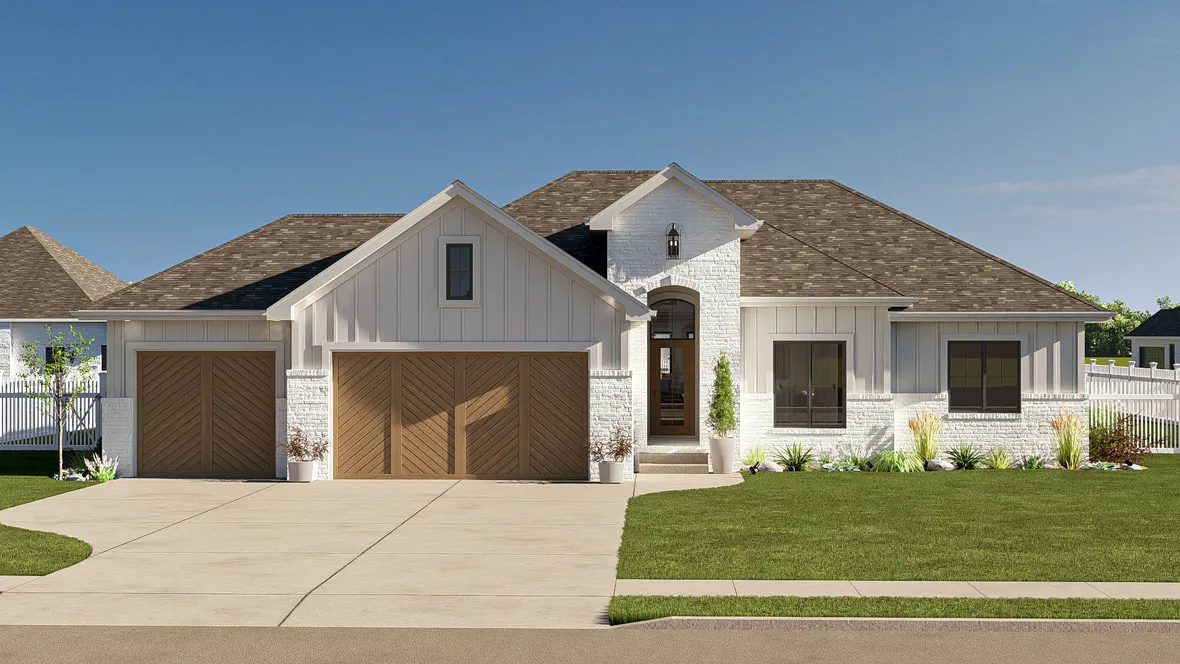 Full Rendering for House Plan #703191