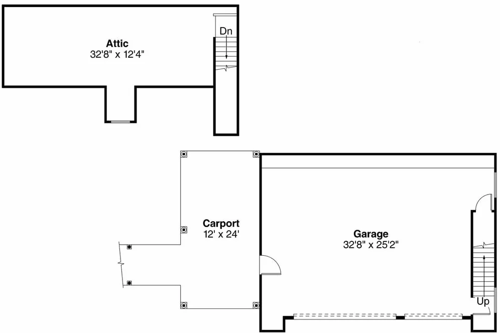 Main Floor Plan for House Plan #345441