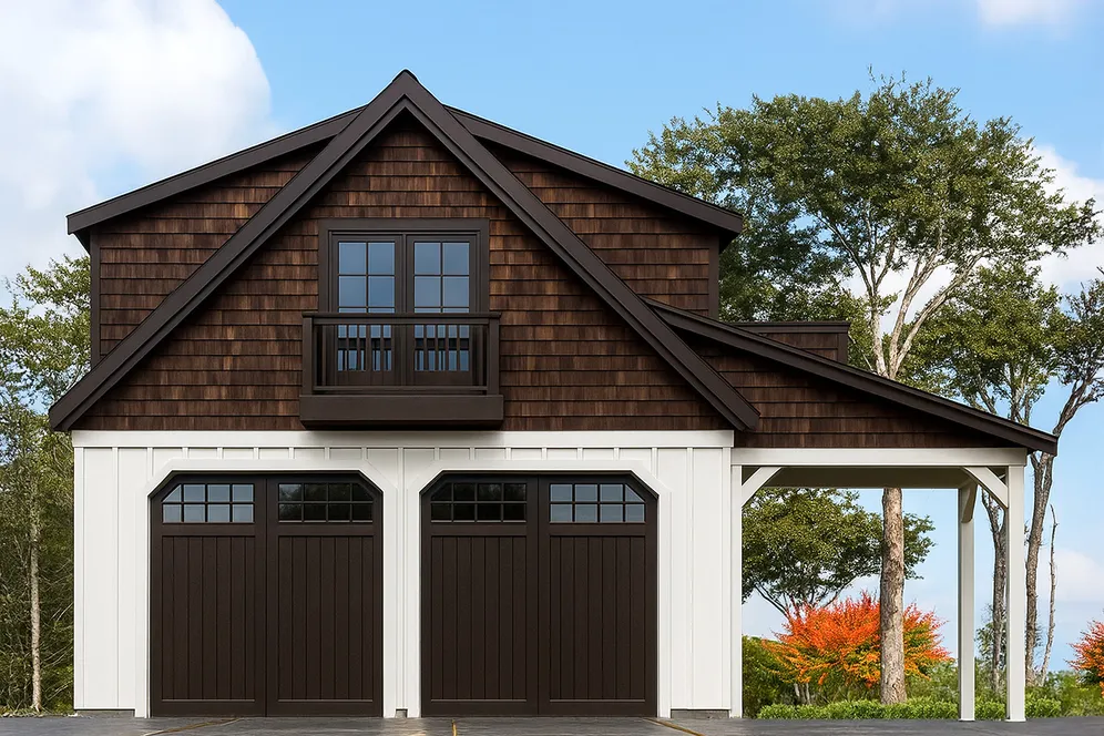 Full Rendering for House Plan #344371