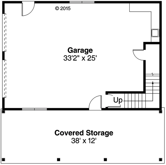 Main Floor Plan for House Plan #344371