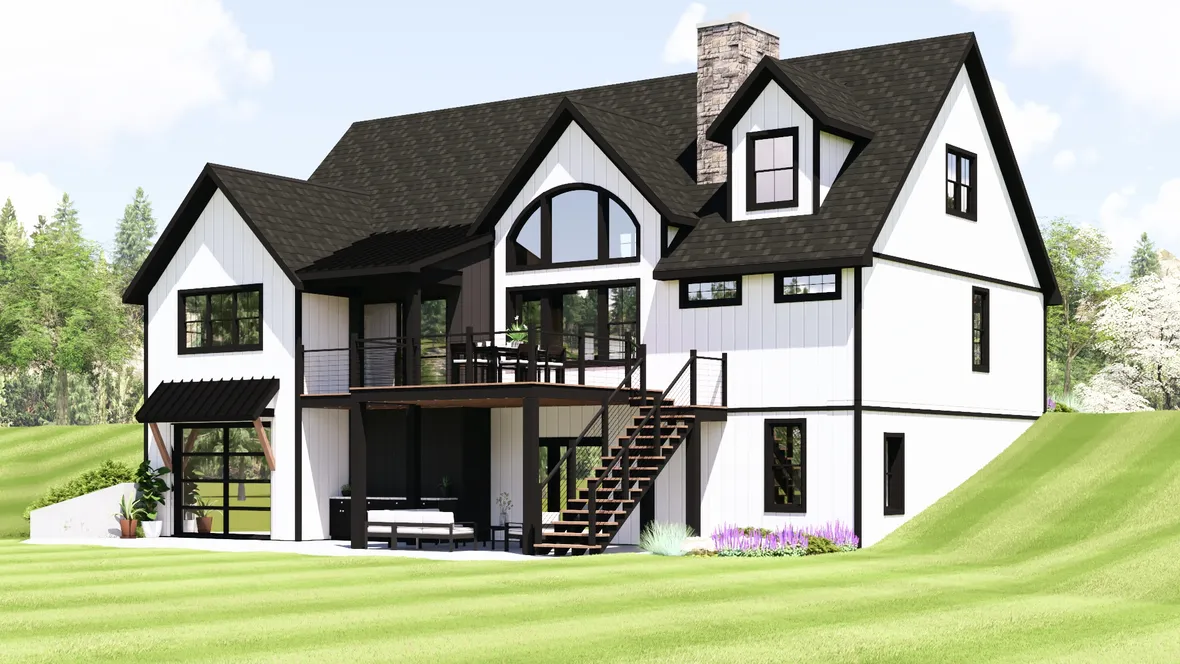 ExteriorPhoto for House Plan #758822