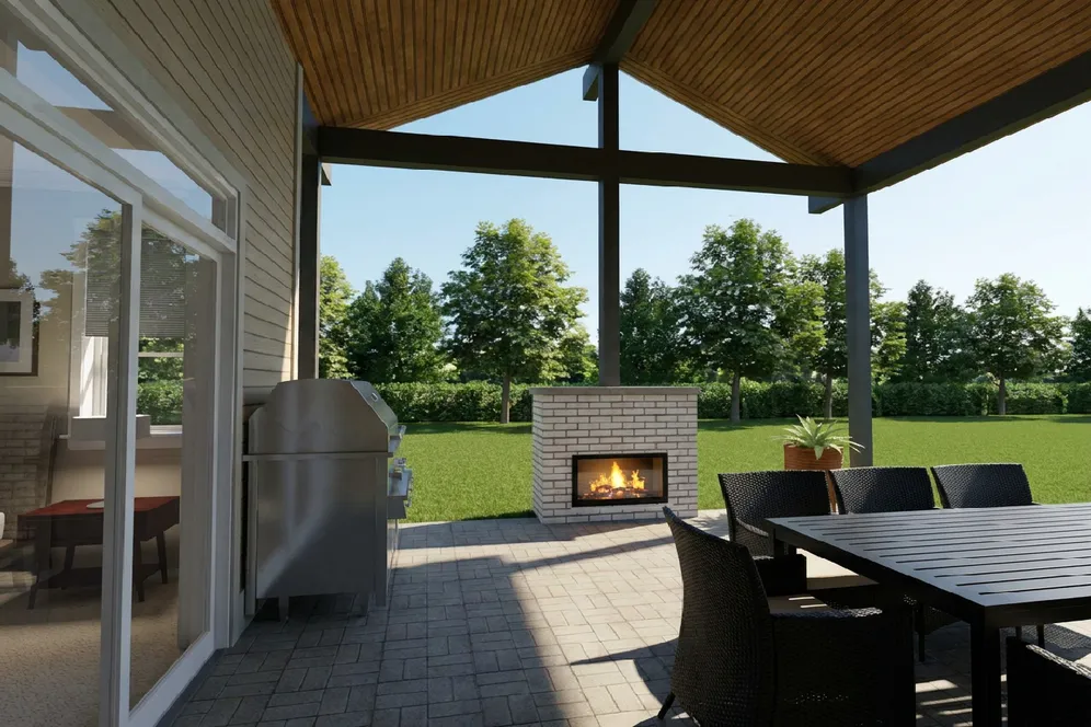 ExteriorPhoto for House Plan #203150