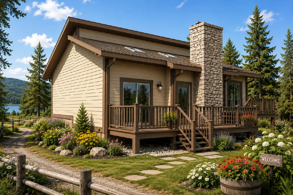 Full Rendering for House Plan #222175