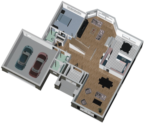 ExteriorPhoto for House Plan #176444