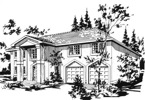 Full Rendering for House Plan #139419
