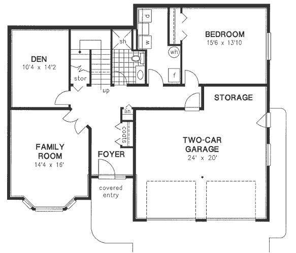 Basement Plan for House Plan #139719