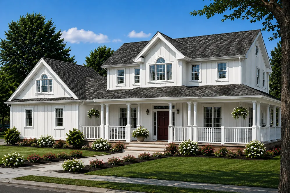 Full Rendering for House Plan #108291