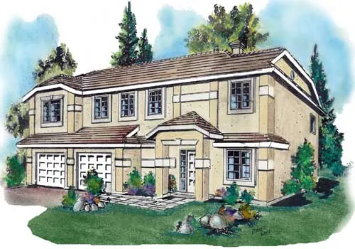 Full Rendering for House Plan #134129
