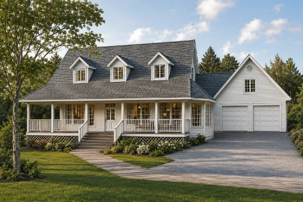 Full Rendering for House Plan #222240