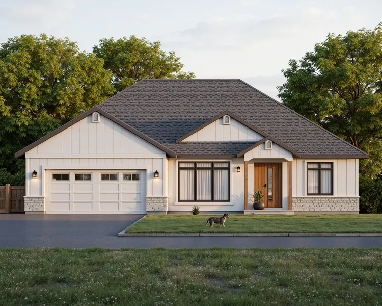 Full Rendering for House Plan #804271