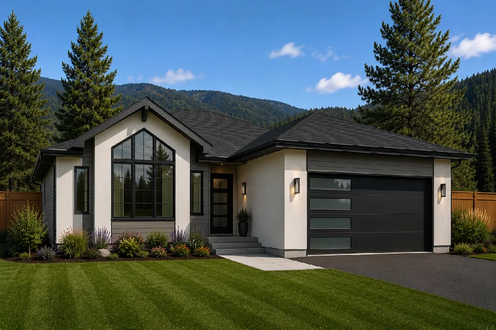 Full Rendering for House Plan #201200