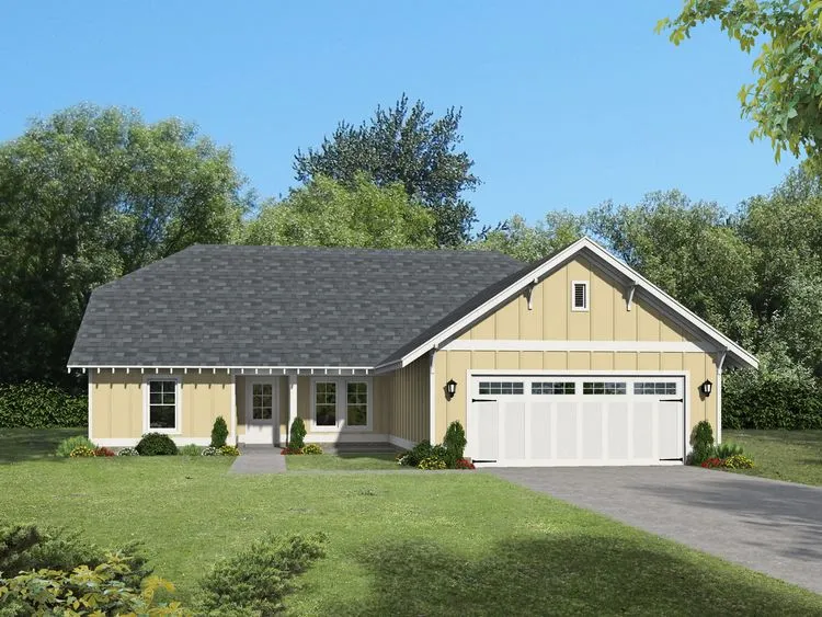 Full Rendering for House Plan #694712