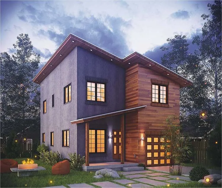 Full Rendering for House Plan #156041